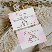 Retro Business bedankkaart