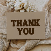 Retro Business bedankkaart