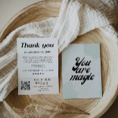 Retro Business bedankkaart