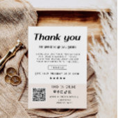 Retro Business bedankkaart