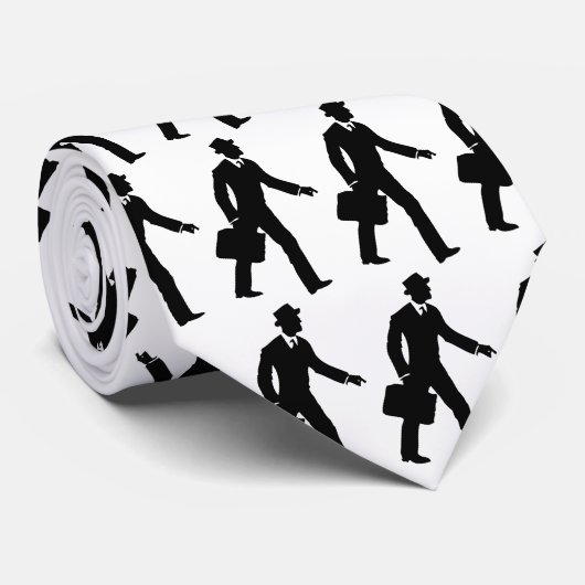 Retro Business Stropdas (Opgerold)