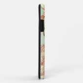  Retro Butterflies en Flowers Case-Mate iPhone Case (Achterkant/rechts)