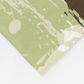Retro Butterflies Fleece Deken (Hoek)
