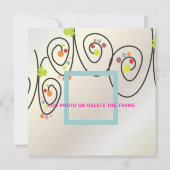 Retro Butterflies + Spring Bouquet/Save the Date Save The Date (Achterkant)