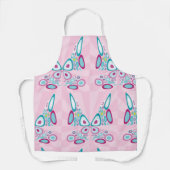 Retro Butterfly Abstracte Pop Art Schort (Voorkant)