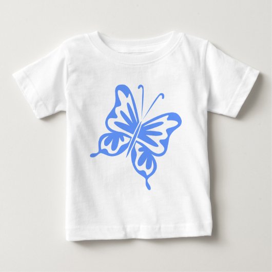 Retro Butterfly - Baby Blue (Voorkant)