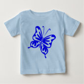 Retro Butterfly - blauw (Voorkant)