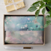 Retro Butterfly Floral Waterverf Tissuepapier (Geschenk)