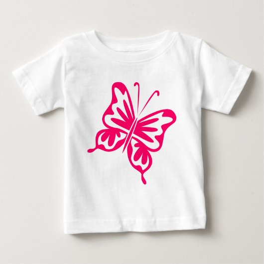 Retro Butterfly - Neon Red (Voorkant)