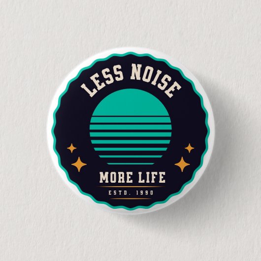 Retro Button ontwerp (Voorkant)