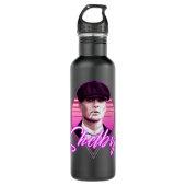 Retro By Order of Peaky Blinders Cool Graphic Gift Waterfles (Voorkant)