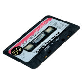 Retro C Audiotape 50e verjaardag Partij Opslagdatu Magneet (Linkerzijde)