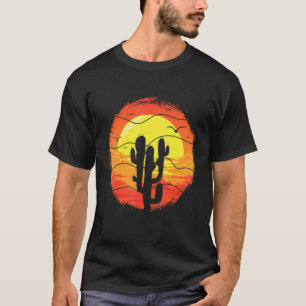 Retro Cactus Bloempotten Cute Plant Tuinieren 2 T-shirt