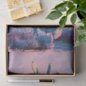 Retro Cactus in de Desert Artwork Decoupage Tissuepapier (Geschenk)