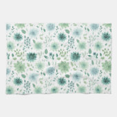 Retro Cactus keukenhanddoek (Horizontaal)