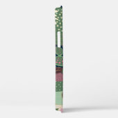 Retro cactus ontwerp: naadloze stof textuur Case-Mate iPhone case (Achterkant / Rechts)