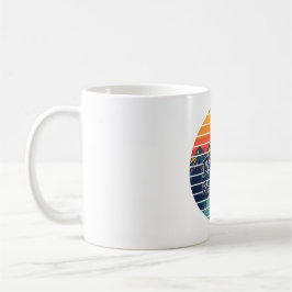 Retro Cadeau Vliegvissen Driftboot Riviertherapie Koffiemok