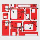 Retro Cadeaupapier (Vlak)