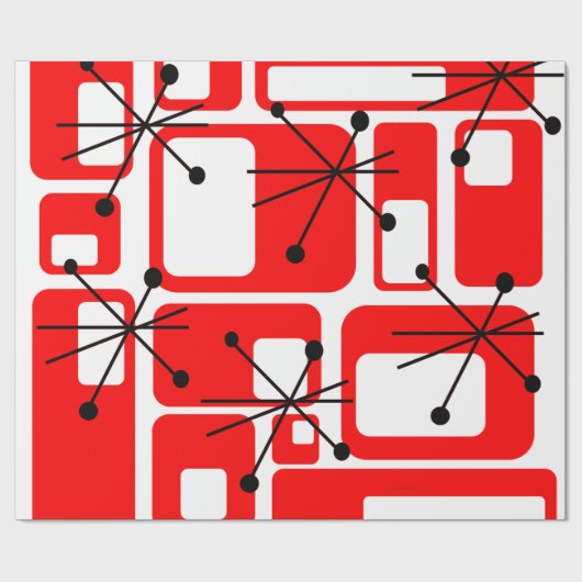 Retro Cadeaupapier (Vlak)