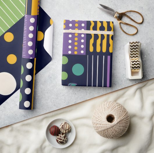 Retro Cadeaupapier (Crafts)