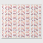 Retro Cadeaupapier (Vlak)