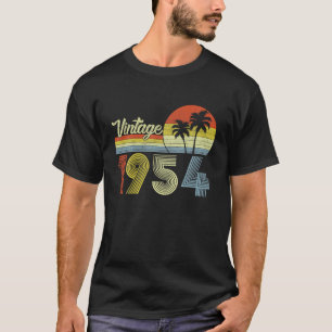 Retro Cadeaus 70 Jaar Oud Vintage 1954 70ste Verja T-shirt