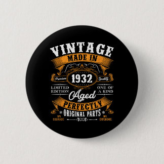 Retro cadeaus voor 95ste verjaardag mannen vrouwen ronde button 5,7 cm