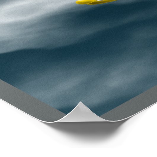 Retro Cafe Space Poster (Hoek)