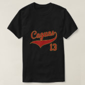 Retro Caguas Baseball Camiseta Beisbol Puerto Rico T-shirt (Design voorkant)