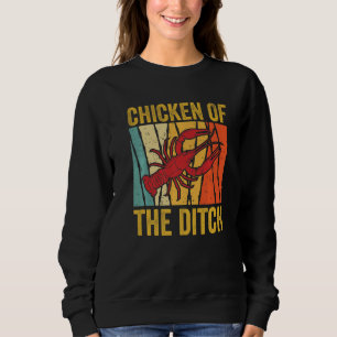 Retro Cajun Crawfish Chicken of the Ditch Trui