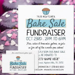 Retro Cake Design, Charity Bake Sale Event Advert Flyer<br><div class="desc">Retro Cake Design,  Charity Bake Sale Event Adverteren Flyer door de Visitekaartje Store.</div>