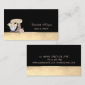 Retro Cake Mixer Bokeh Snoepjes Bakkerij Visitekaartje (Voorkant / Achterkant)