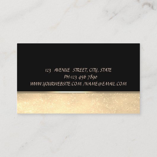 Retro Cake Mixer Bokeh Snoepjes Bakkerij Visitekaartje (Achterkant)