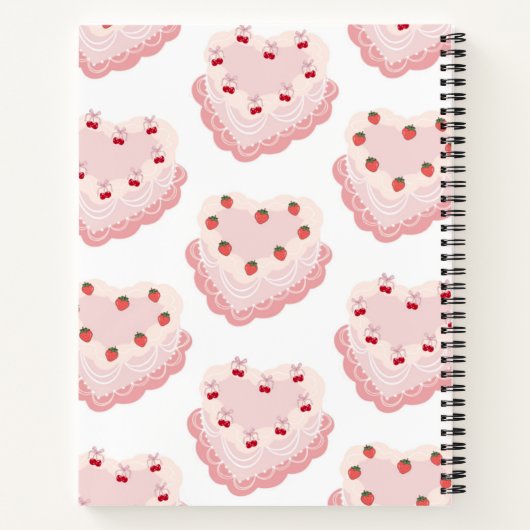  Retro Cake Notitieboek (Achterkant)