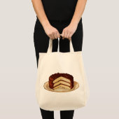 Retro Cake Tote Bag (Voorkant (product))