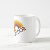 Retro Caldor Department Store Logo Koffiemok (Voorkant rechts)