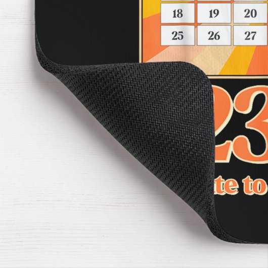 Retro Calendar_ Remember New Year's Eve 2023-24  Muismat (Hoek)