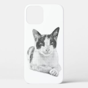 Retro Calico Halftone Case-Mate iPhone Case