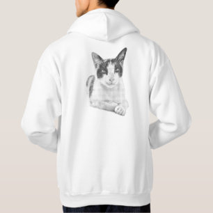 Retro Calico Halftone Hoodie
