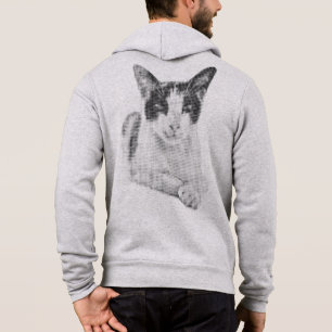 Retro Calico Halftone Hoodie