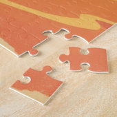  Retro California Beach Travel Kaart Legpuzzel (Zijkant)