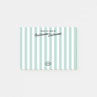 Retro California Hotel Gestreepte Memo Post-it® Notes