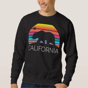 Retro California Surf  Beach Cali 80s Venic Trui