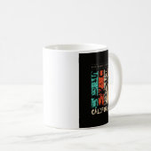 Retro California Surf Drink Cup –  Beach Koffiemok (Voorkant rechts)