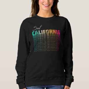 Retro California Surf Strand Cali Venetië Palmzon Trui