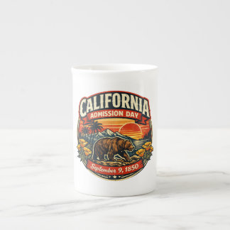 Retro California Toelatingsdag Vintage Beer & Klap Porselein Kop