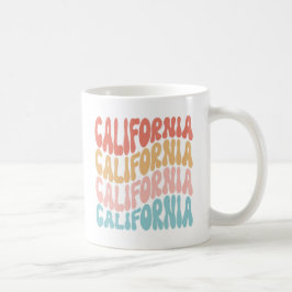 Retro Californië,  Golden State Vibes Koffiemok