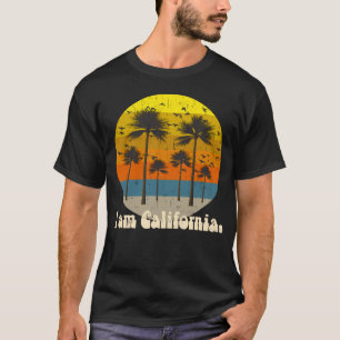 Retro Californië Venetië Beach Vakantie Los Angele T-shirt