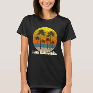 Retro Californië Venetië Beach Vakantie Los Angele T-shirt
