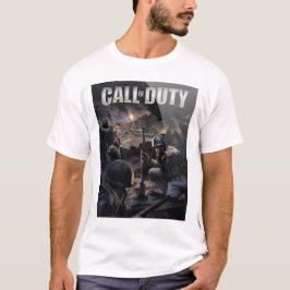 Retro Call of Duty 1 cover art  T-shirt